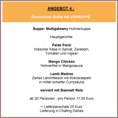 Catering Berlin mit Suppe