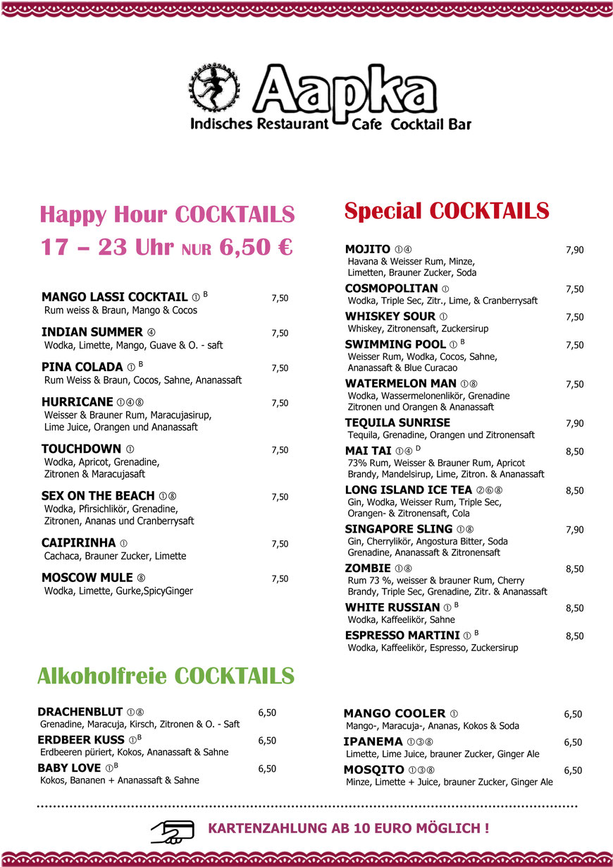 Happy Hour Cocktails Berlin